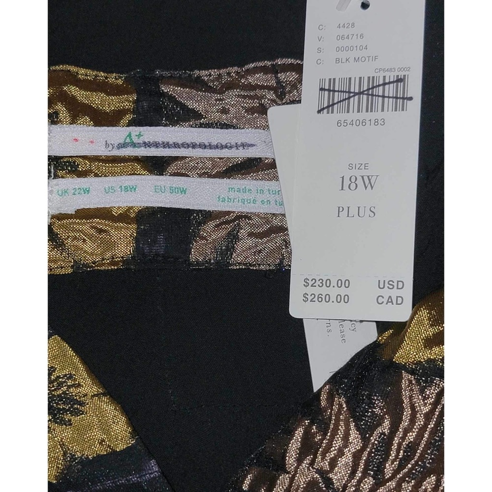 Anthropologie Jacquard A-Line Mini Dress Size 18 W - Picture 7 of 8